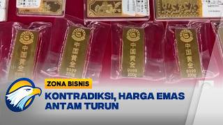 Harga Emas Antam Turun Jadi Rp3,12 Juta per Gram di Tengah Kenaikan Harga Emas Dunia