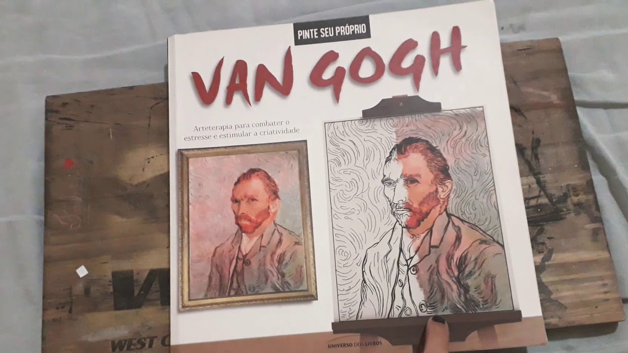 Livro de colorir de Van Gogh