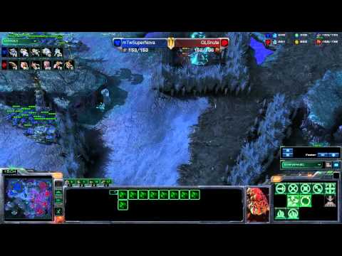 mTwSuperNova vs GLSnute - TvZ - #9 StarCraft 2