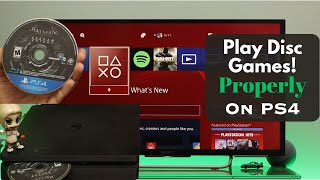 Play Disc-Based Games on PS4! [How to Properly]