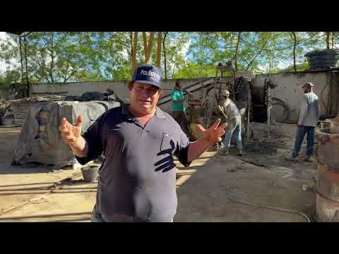 SECRETARIA DE OBRAS REATIVA E QUER 100% DE OPERACIONALIDADE DA FÁBRICA DE ARTEFATOS DE CIMENTO