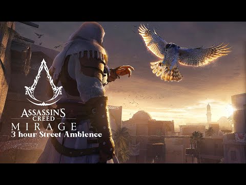 Assassin's Creed Mirage Ambience [ Relaxing Street Ambience 3 Hours ]