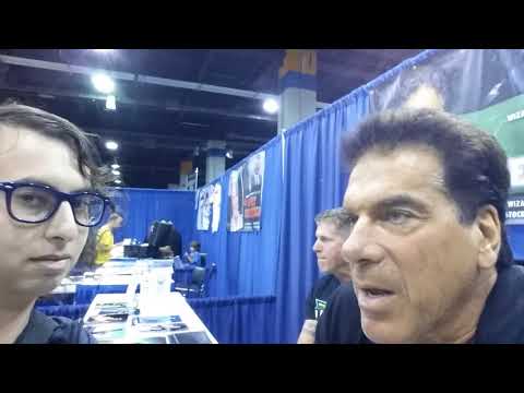 Solzy at the Movies talks Lou Ferrigno at 2017 Wizard World Chicago