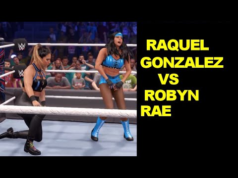 WWE 2K22 Raquel Gonzalez vs Robyn Rae - Knockout Match