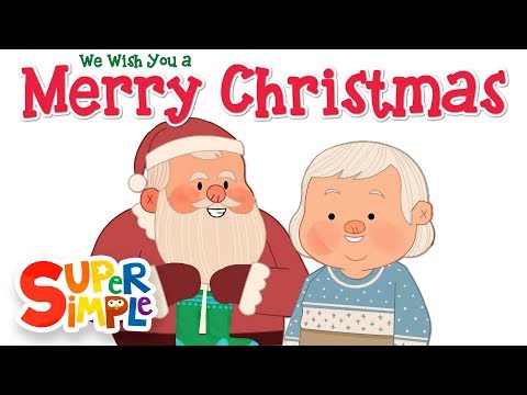 We Wish You A Merry Christmas | Holiday Song for Kids! | Super Simple Songs