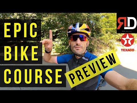 Epic Bike Course Preview , With  Power Data : ITU World Cup Karlovy Vary Czech Republic