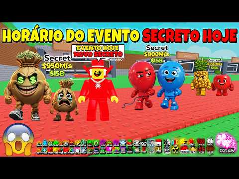 🚨 STOP NOW! SAMMY REVEALED THE TIME OF TODAY'S SECRET EVENT 😱 (HURRY!) | Steal a Brainrot