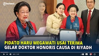 Download lagu Momen Pidato Haru Megawati Usai Terima Gelar Doktor Honoris Causa di Riyadh mp3