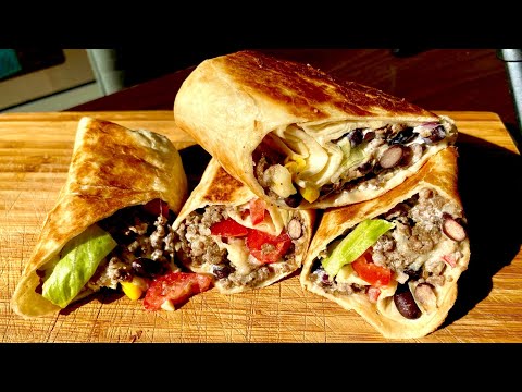 This Is The BEST Burrito Recipe! Meat Burrito, Beef Cheese Wrap