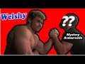 Huge Bodybuilder Arm wrestle