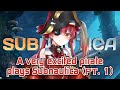 Pirate Houshou Marine And Her Super Enthusiastic Subnautica Water Adventures But Gets Fish Attacked