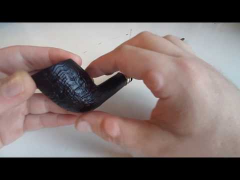 New Stanwell 9mm sandblasted churchwarden / cutty.