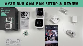 Wyze Duo Cam Pan Setup & Review