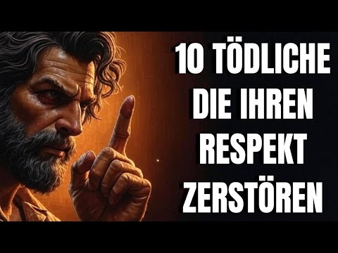 10 Tödliche Fehler, die Ihren Respekt Zerstören | Stoische Lektionen