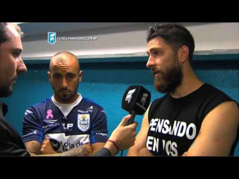 Boggino y Brum. Temperley vs. Gimnasia. Fecha 28. Primera División 2015. FPT.