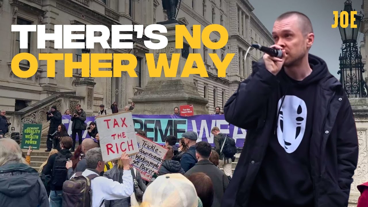 Gary Stevenson demands wealth tax outside Treasury