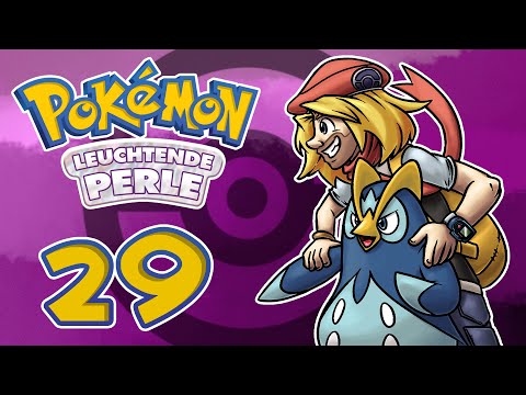 Let's Play Pokémon Leuchtende Perle [German][#29] - Kampf um den Bergorden gegen Hilda!