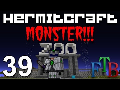 Hermitcraft FTB Monster Ep. 39 - Firework Factory (Fully Automatic) !!!