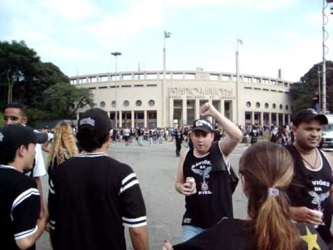 CORINTHIANS X BIXARADA - PAULISTÃO 2009 (CHEGADA PACAEMBU 2) - VIDEO 08/16
