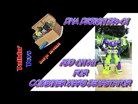 DNA Design DK-01 upgrade kit for Combiner Wars Devastator