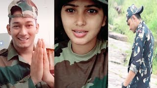 Indian Army Tik Tok Video  Indian Army Girls Tik T