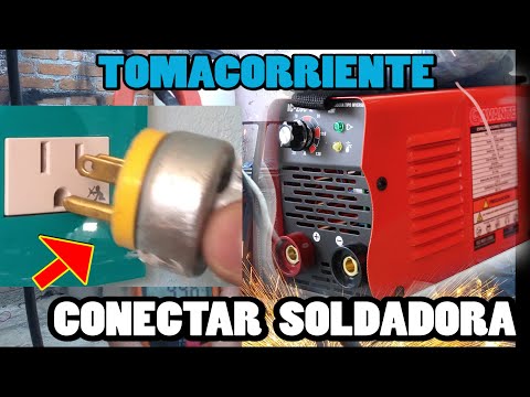 ¿Se puede conectar SOLDADORA al tomacorriente de casa?