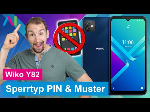 Wiko Y82 - Sperrtyp PIN & Muster • 📱 • 🀡 • ☡ • Anleitung | Tutorial