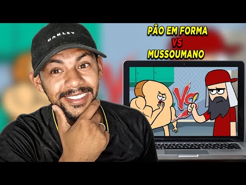 Pão em Forma Vs. Mussoumano - Batalha Animada (Desenho Animado) (React)