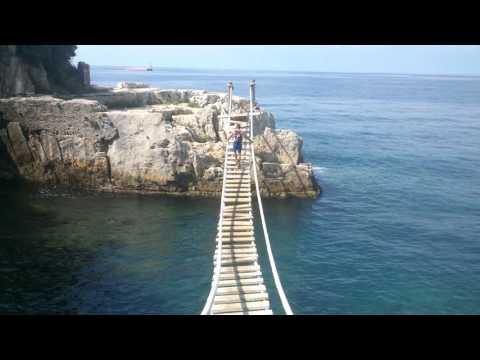 Croatia,  Puntižela, Camp Brioni, Bridge