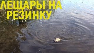 Удочка с резинкой для ловли леща
