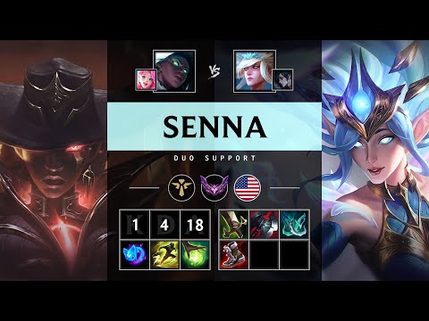 Senna Support vs Janna - NA Master Patch 25.14
