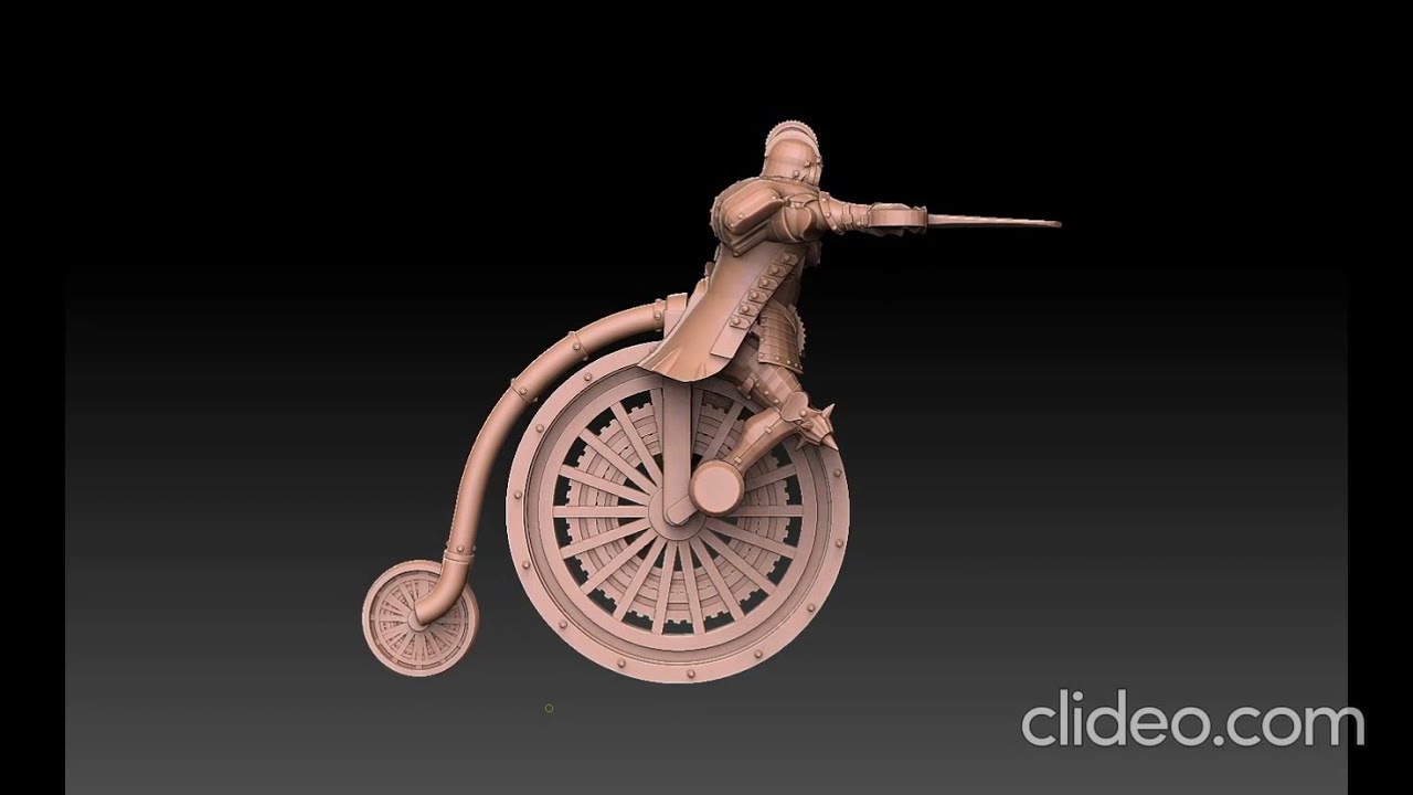 H&uacute;sares con ruedas Modelo de impresión 3D