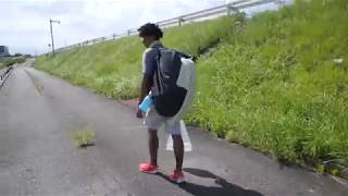 歩きだけで東京から沖縄旅　六日目