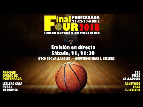 Iveco CBC Valladolid vs Agustinos Eras E.Leclerc - Final Four CyL  Junior Masculino  2018