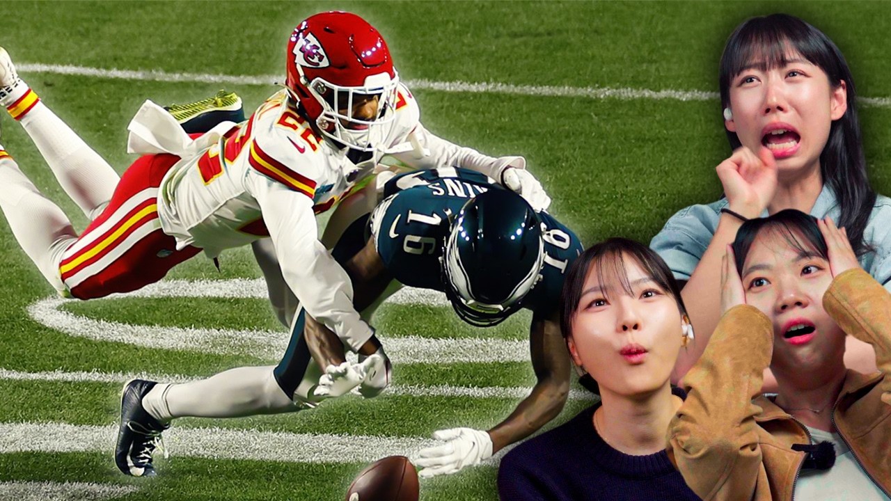 Korean Girls React To INSANE NFL Moments (Binge-Watching) | 𝙊𝙎𝙎𝘾