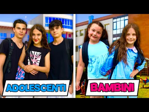 TEENAGERS VS CHILDREN LAST DAY OF SCHOOL 🏫