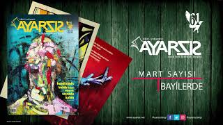 "Ayarsız" Türk Edebiyatı Dergisi 61. Sayı, Mart 2021, tanıtım animasyo