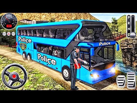 Police Bus Drive City 3D - Prison Transport Driving Simulator - Best Android GamePlay