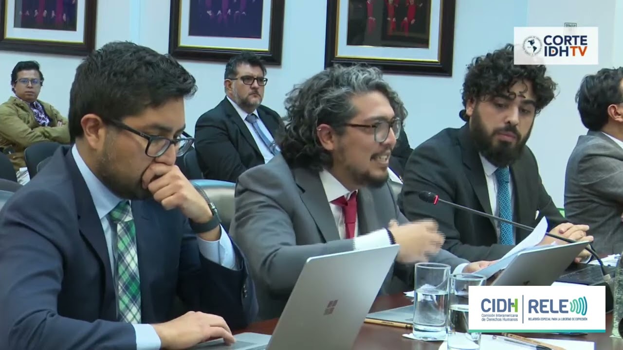 Audiencia García Romero VS. Ecuador: presentación y alegatos finales del Relator Pedro Vaca