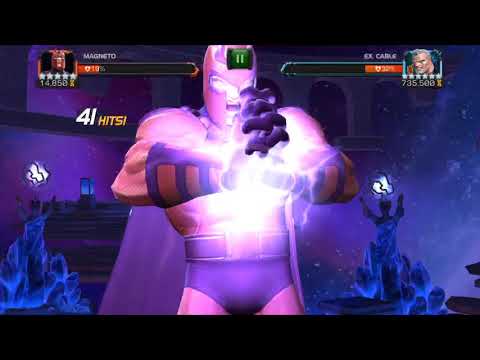 Magneto shreds abyss Cable! no degen no node damage! Best counter?!