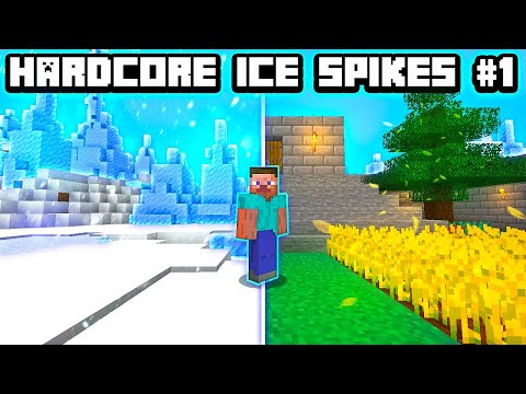 Can You Survive Hardcore Ice Spikes? (Day 1-50)