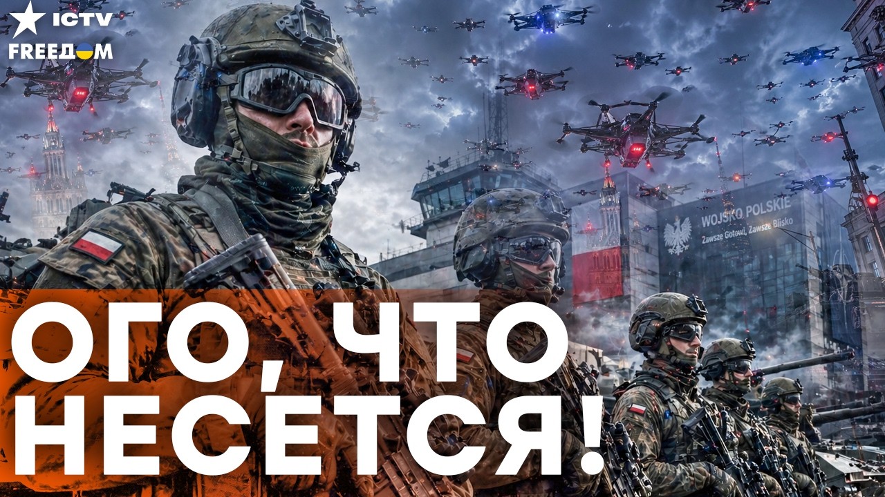 ПОЛЬША СОБИРАЕТ ДРОН-АРМИЮ — УКРАИНСКИЙ СЦЕНАРИЙ?    новая военная модель НА?