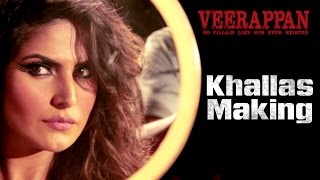 KHALLAS Song Making - Veerappan | Hindi Movie 2016 | Zarine Khan | Shaarib & Toshi