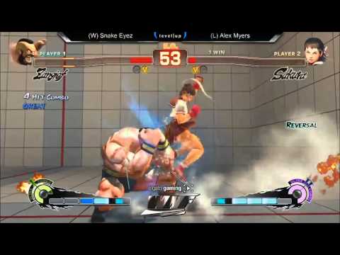 SSF4AE Snake Eyez vs Alex Myers - WNF New Years Edition Grand Finals