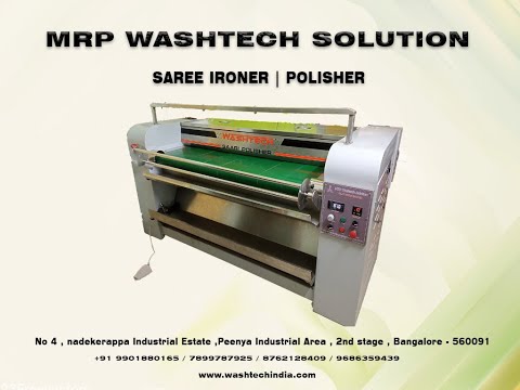 Automatic Saree Polishing Machine
