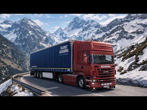 ETS2 Realistic Driving | Scania R 560 V8 - Mastering Alpine Passes to Geneva | Steering Wheel