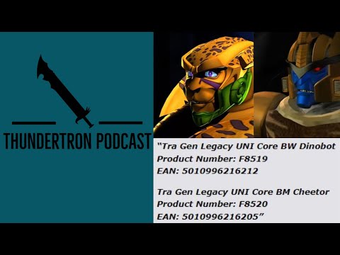 Thundertron Podcast: Transformers Legacy Universe Core Class Listings Found!!!