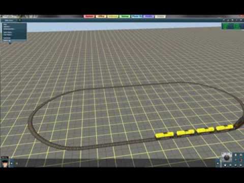 Trainz Tutorial 01 - Create a Layout and Drive Around - Model Railroad Simulator
