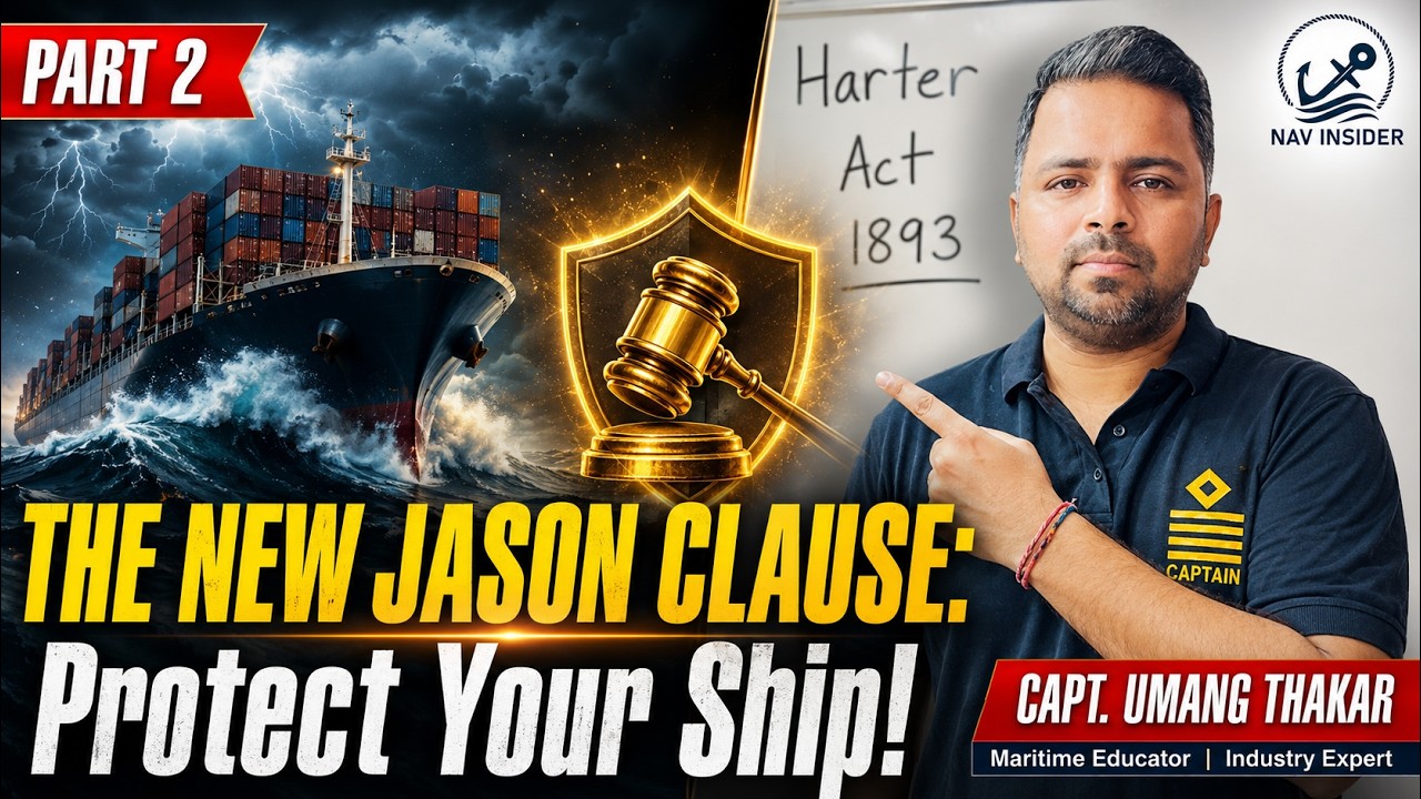 The New Jason Clause Explained | Maritime Law & General Average Masterclass (Part 2)