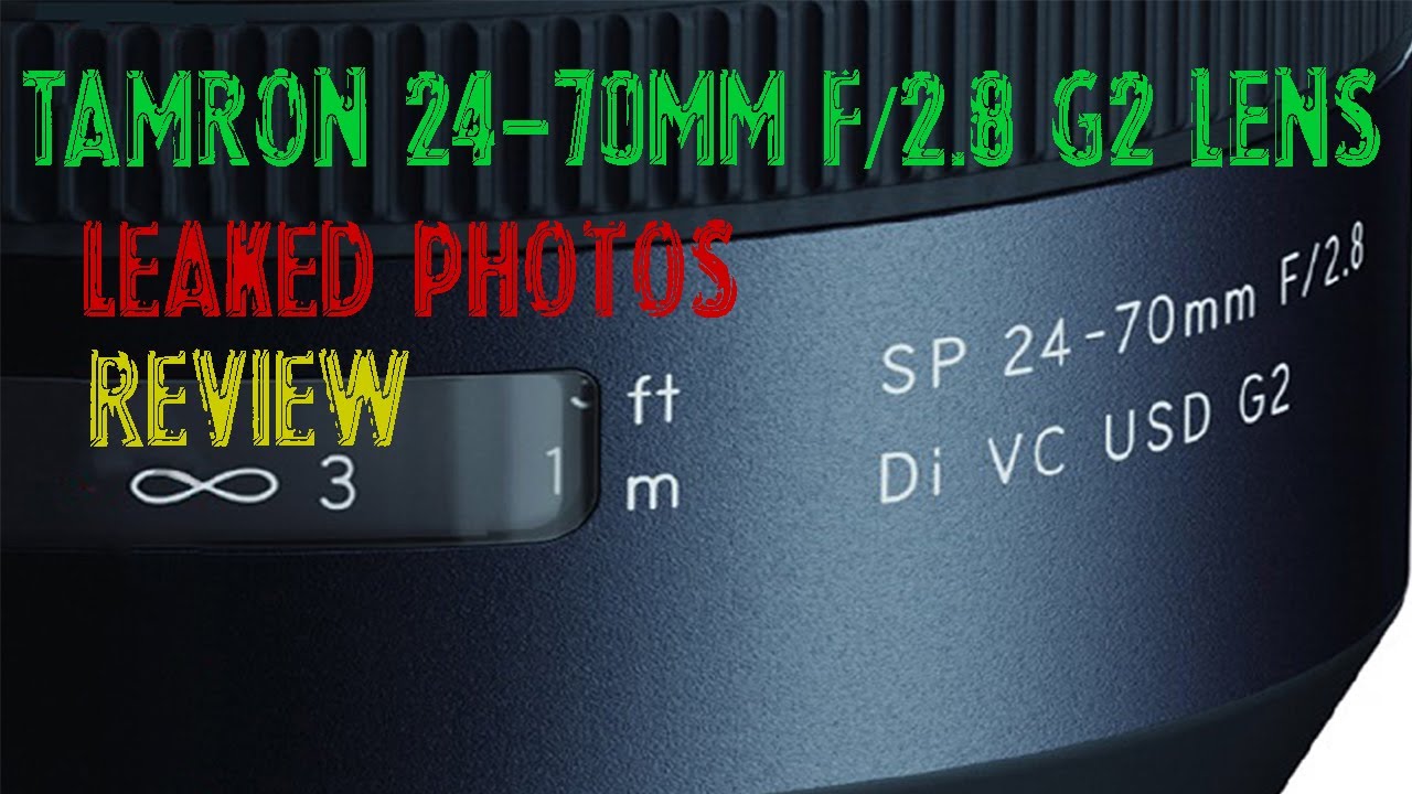 Объектив Tamron AF SP 24-70mm F/2.8 DI VC USD G2 Canon EF